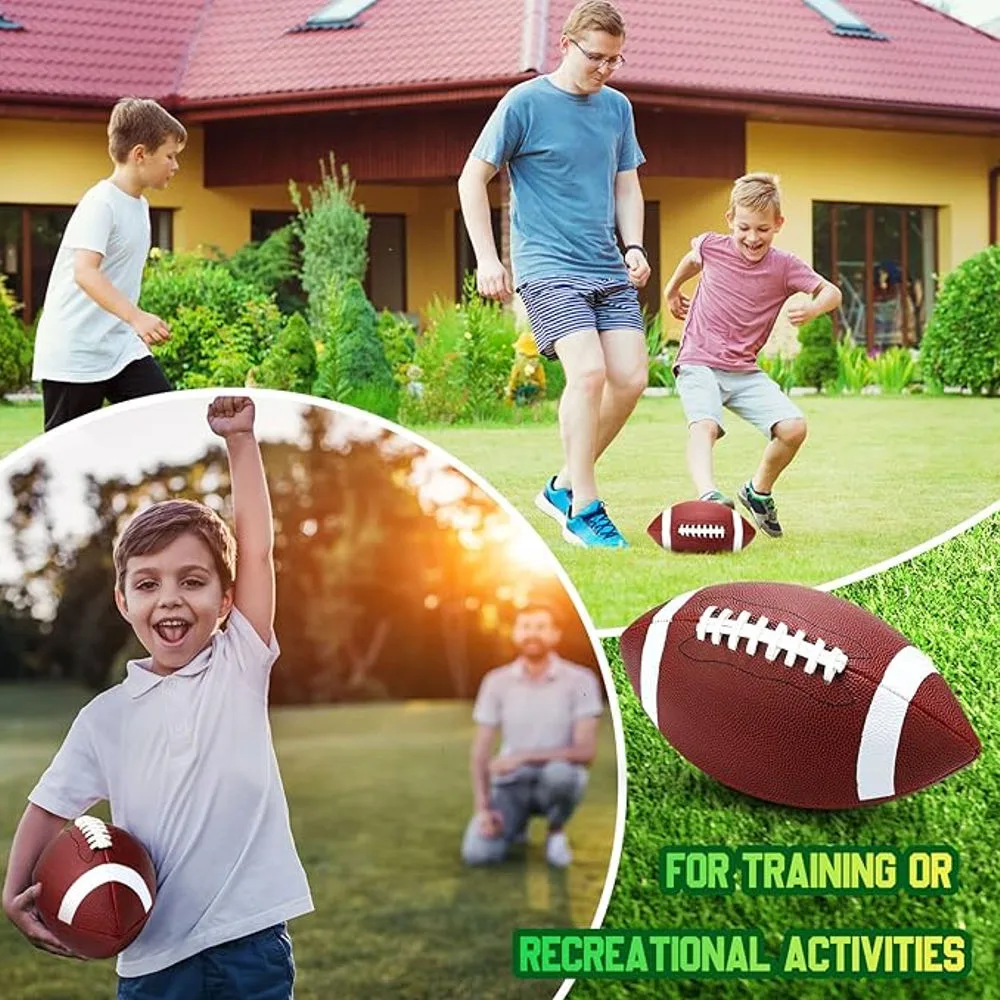12 Pcs Composite Leather Footballs